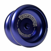 YoYoFactory Confusion Yo-Yo - 6061 Aluminum- Plays Responsive or Unresponsive by Switching the Pads!