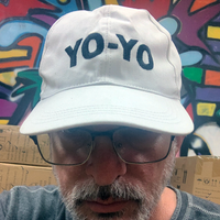 Yo-Yo baseball Cap - One size fits all Hat in Black