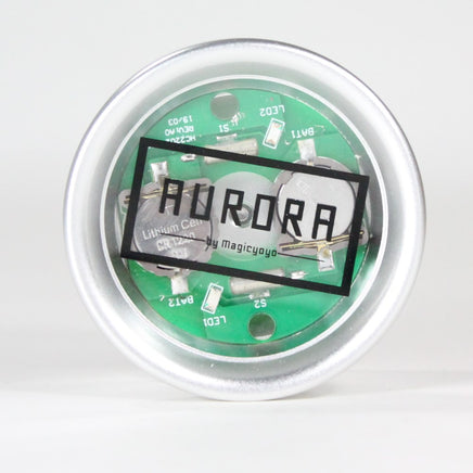 MAGICYOYO Aurora LED Yo-Yo - Multi Colored Lights - 6061 Aluminum YoYo - YoYoSam