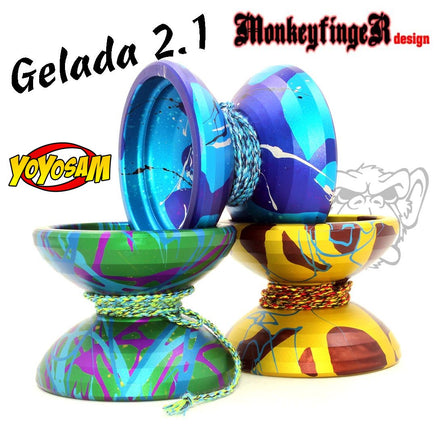 MonkeyfingeR Gelada 2.1 Yo-Yo - Fun - Casual - High Performance YoYo - YoYoSam