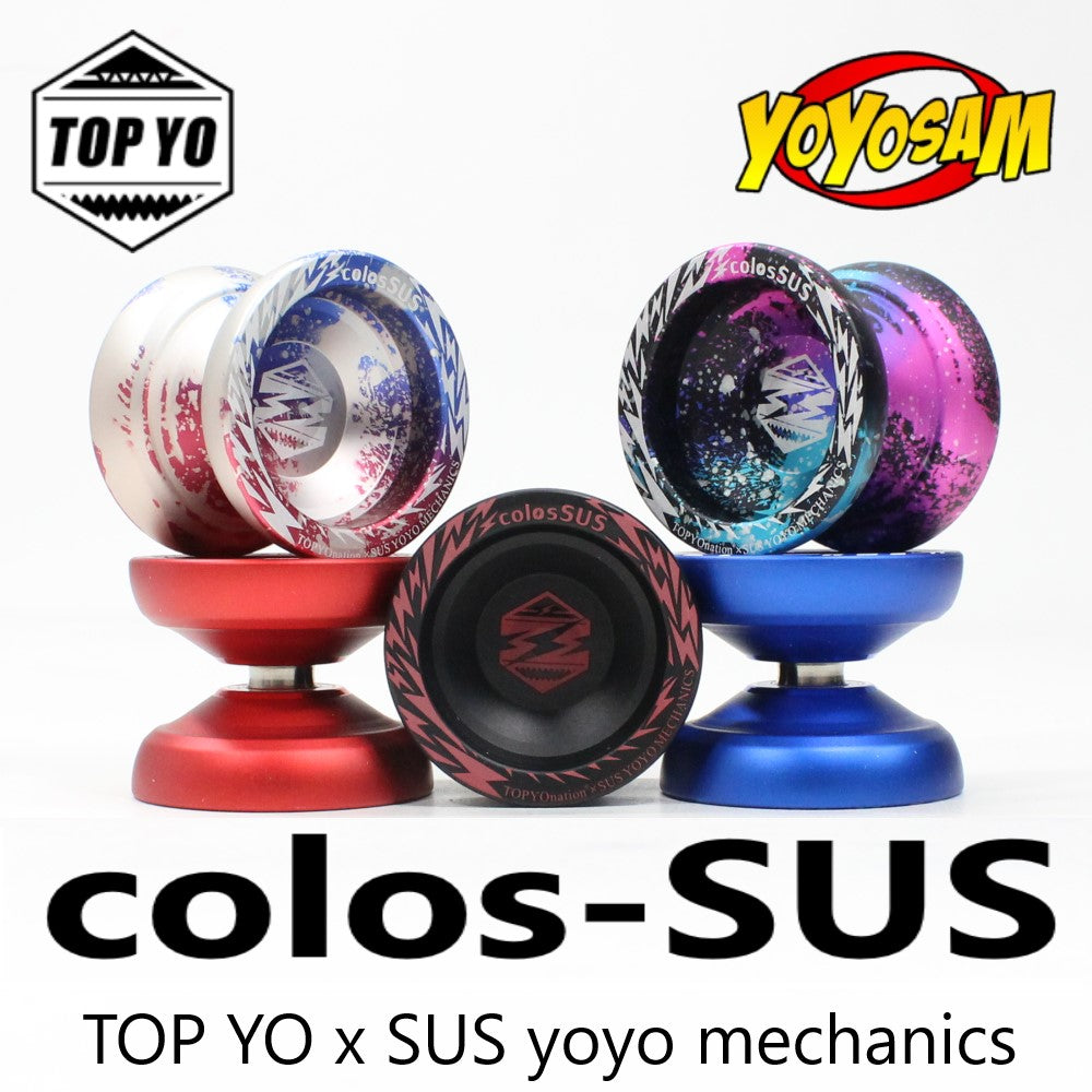 TOP YO x SUS yoyo mechanics Colos-SUS Yo-Yo - Mono-Metal YoYo