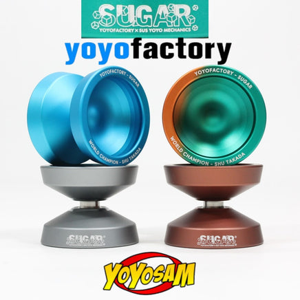 YoYoFactory Sugar Yo-Yo - Shu Takada Signature String Trick YoYo - YoYoSam