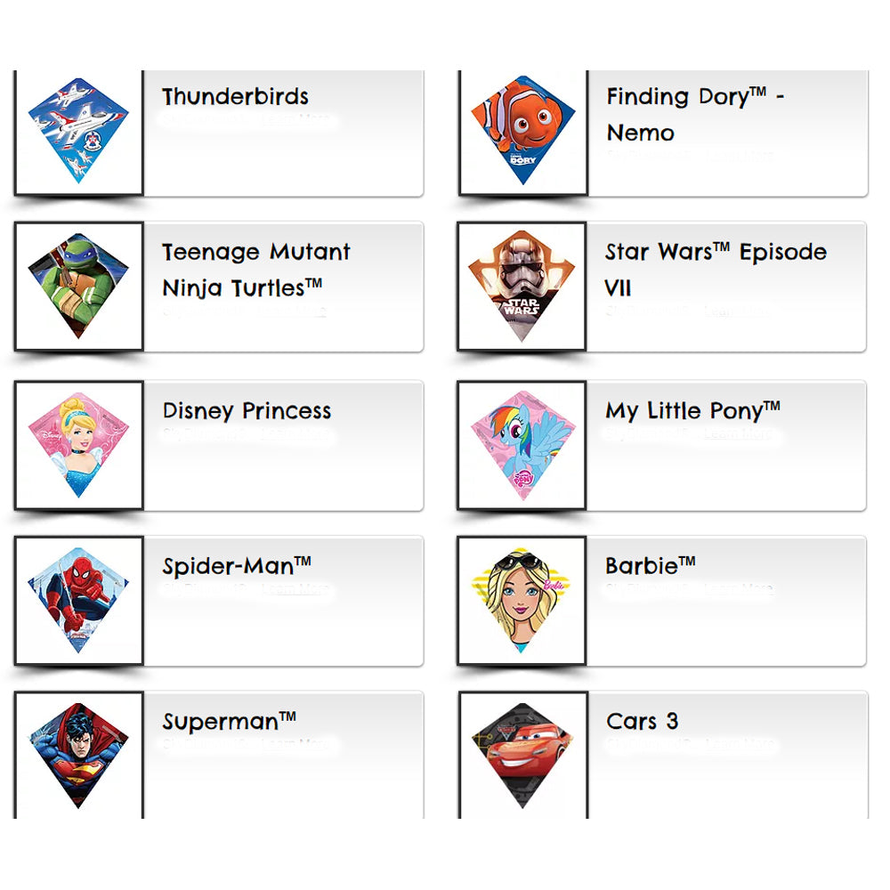 X-Kites Sky Diamond 23'' Poly Diamond Kite with Skytails Handle & Line Included! - YoYoSam