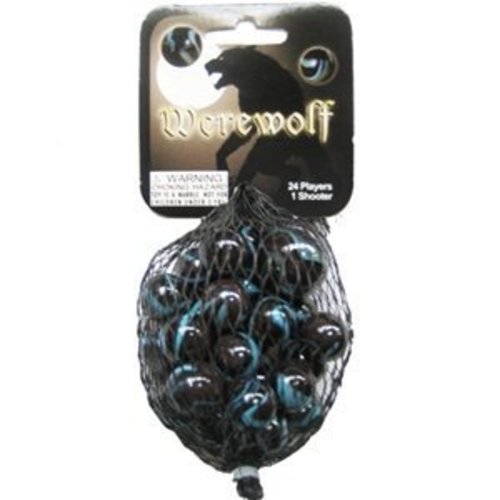 Mega Marbles Themed Marbles- 24 Player Marbles (5/8'') - 1 Shooter (1'')- - YoYoSam