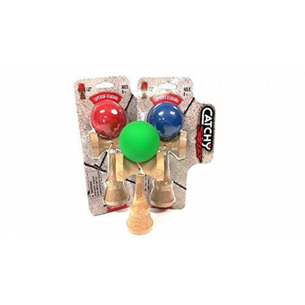 YoYoFactory Catchy Street Kendama with Sticky Paint (Colors Vary) - YoYoSam