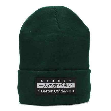 Recess Yo-Yo "Better Off Alone" Beanie -Knit Hat - YoYoSam