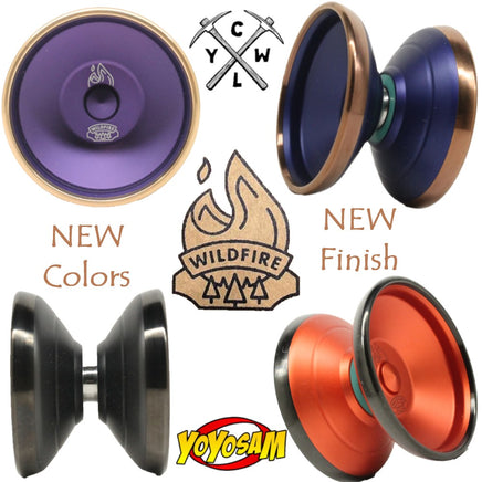 CLYW Wildfire Yo-Yo - Pure Competition YoYo - by Caribou Lodge Return Tops - YoYoSam