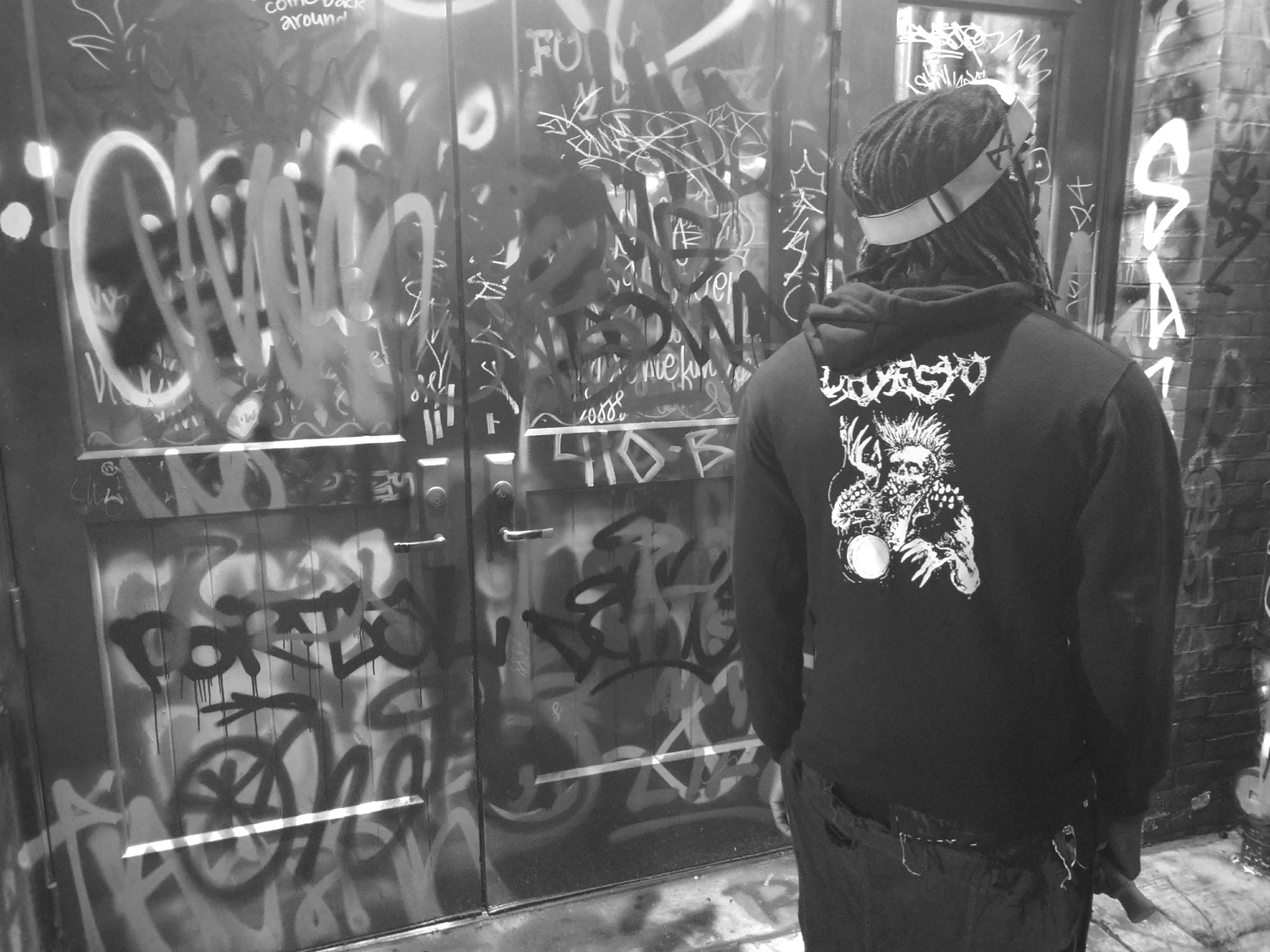 OHYESYO YoYo Company Black Hoodie- Zipper Logo Sweatshirt Jacket Hoody - by OH YES YO - YoYoSam