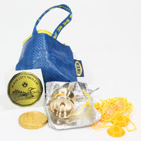 Rain City Skills Loonie Yo-Yo - Brass Micro YoYo with EXTRAS! (Brass) - YoYoSam