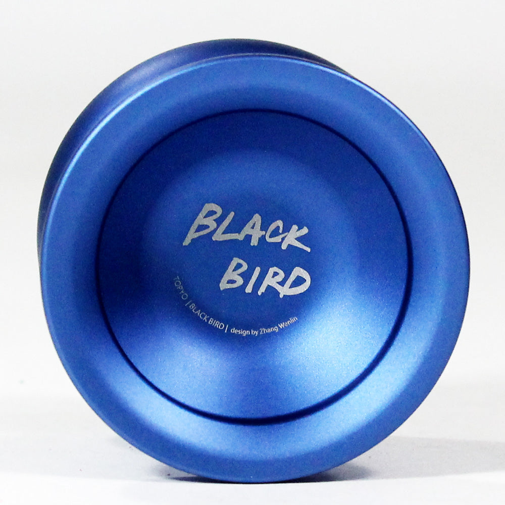 TOP YO Black Bird Yo-Yo - 7003 Aluminum YoYo - Collaboration