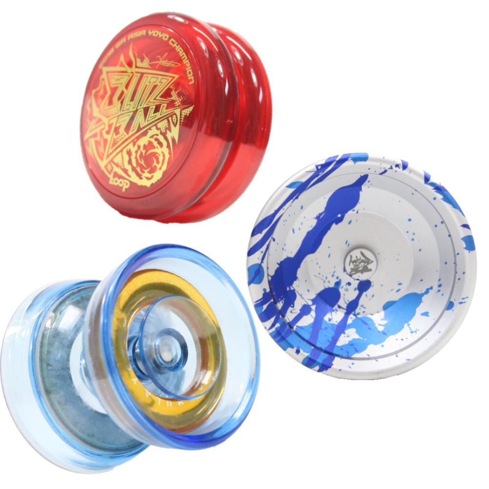 Yoyoformula Beginner Yo-Yo Set - 3 Yoyos and a 10 Pack of Strings! Col ...