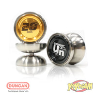 Duncan Freehand One Ti Yo-Yo - Aluminum Caps - Titanium YoYo
