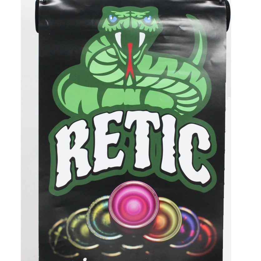 Retic Yoyo Poster - 11" x 17" - by Reticulated Return Tops - YoYoSam