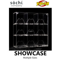 Sochi Company Yo-Yo Showcase - Clear Acrylic - YoYo Display Case - Varying Sizes