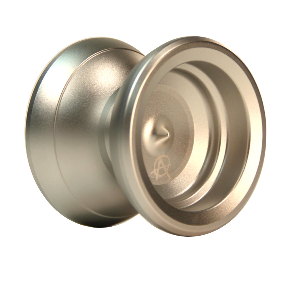 Zeekio Anarchist Yo-Yo - Rainbow Anodized and Colored Acid Wash