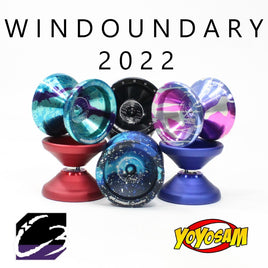 C3yoyodesign Windoundary 2022 Yo-Yo - Wide Body Mono-Metal - Jacob Cheng Hongye Signature YoYo