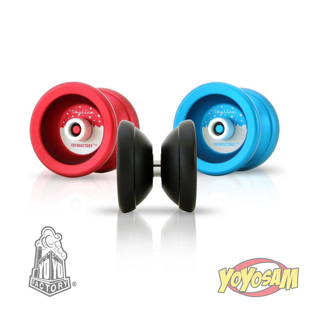YoYoFactory Skyline YoYo Aluminum YoYo with Hubstack YoYoSam