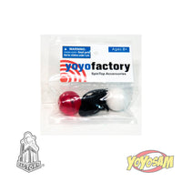 YoYoFactory Spin Top Accessories String and Button Kit (Colors Vary)
