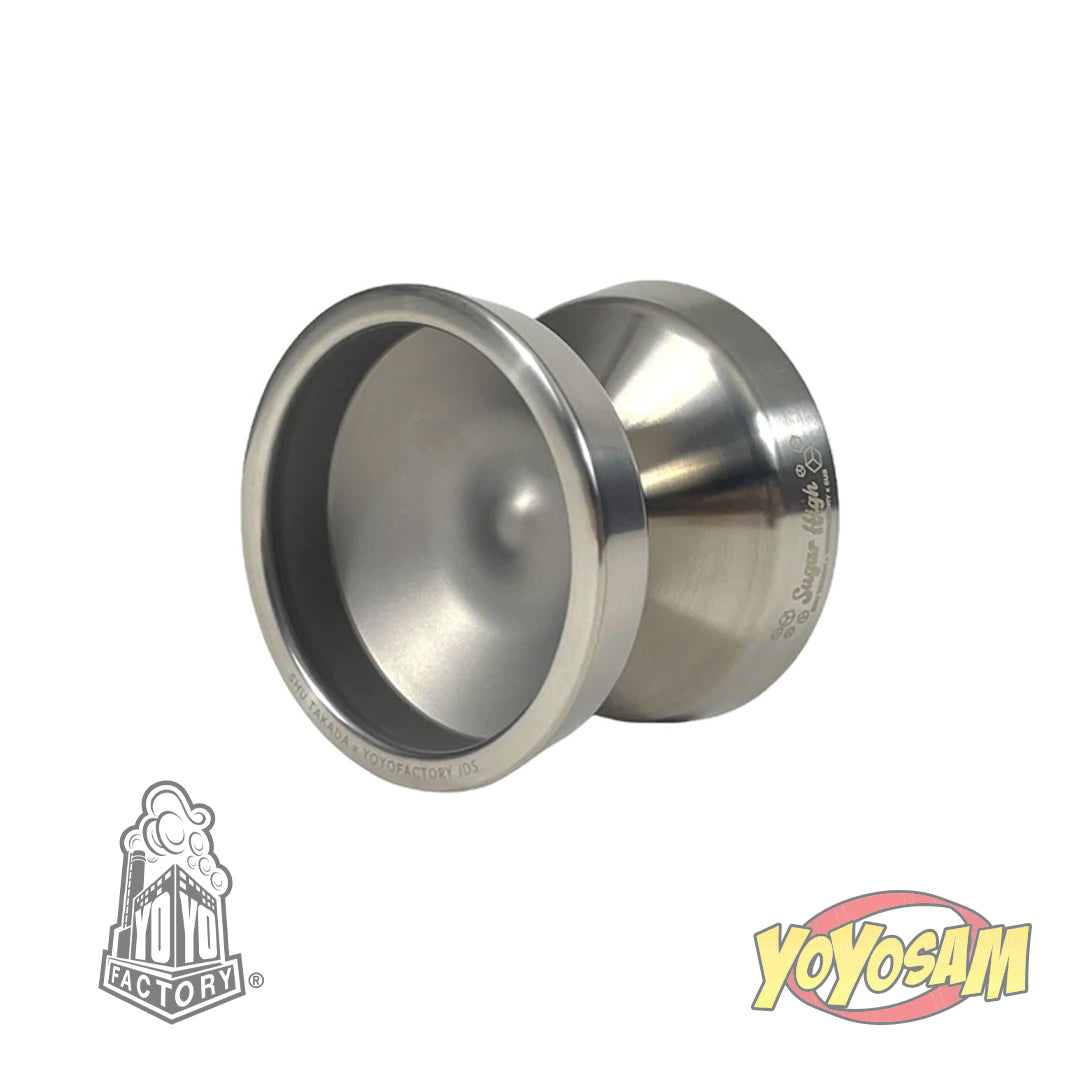 YoYoFactory Sugar High Yo-Yo - Full Sized Titanium - Shu