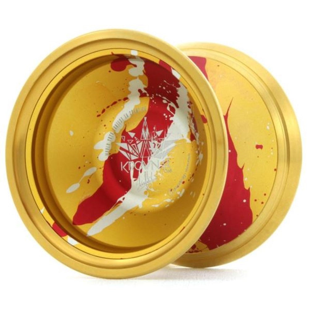 C3yoyodesign Krown ST 7068 Yo-Yo - 7068 Aluminum YoYo - World Champion Shinya Kido Signature Yo-Yo - YoYoSam