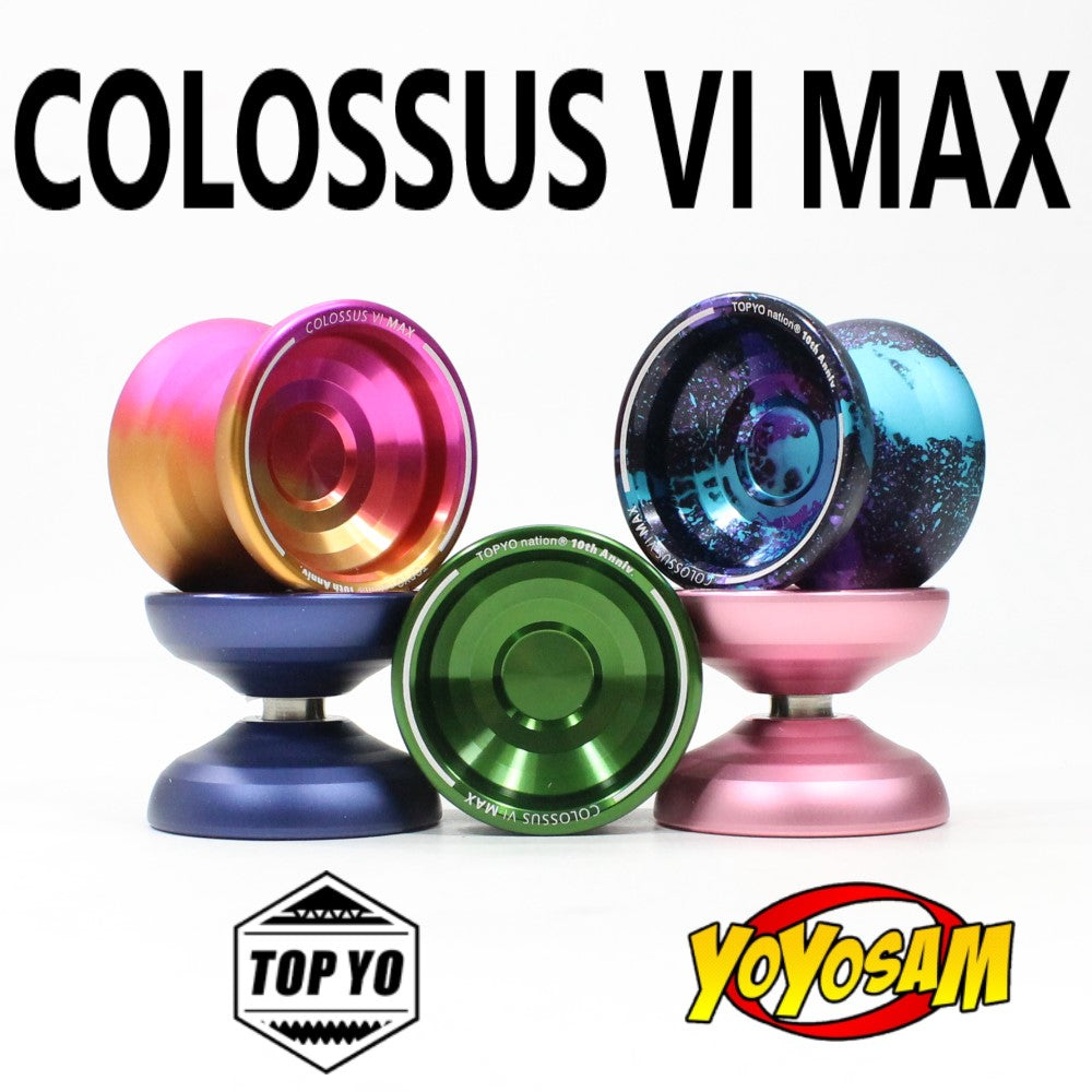 TOP YO Colossus VI MAX Yo-Yo - Full Size Diameter YoYo – YoYoSam