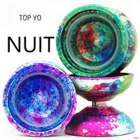 TOP YO Nuit Yo-Yo - Aluminum YoYo with Polycarbonate Rings - YoYoSam