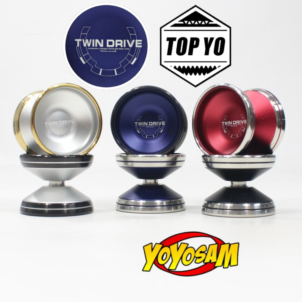 TOP YO Twin Drive Aluminum Yo-Yo - Bi-Metal YoYo – YoYoSam