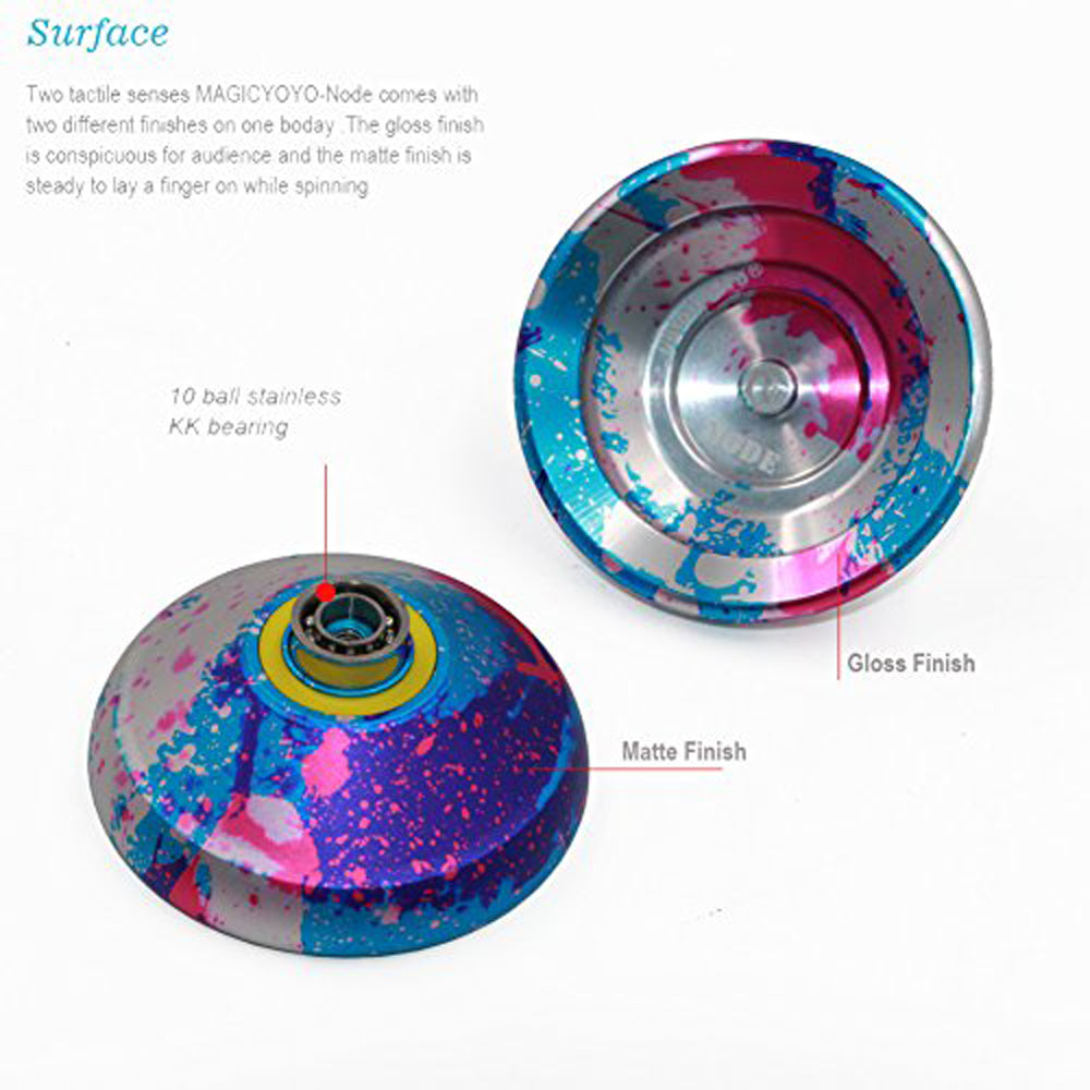 MAGICYOYO Y01 Node Yo-Yo - High Grade 6061 Aluminum - - YoYoSam