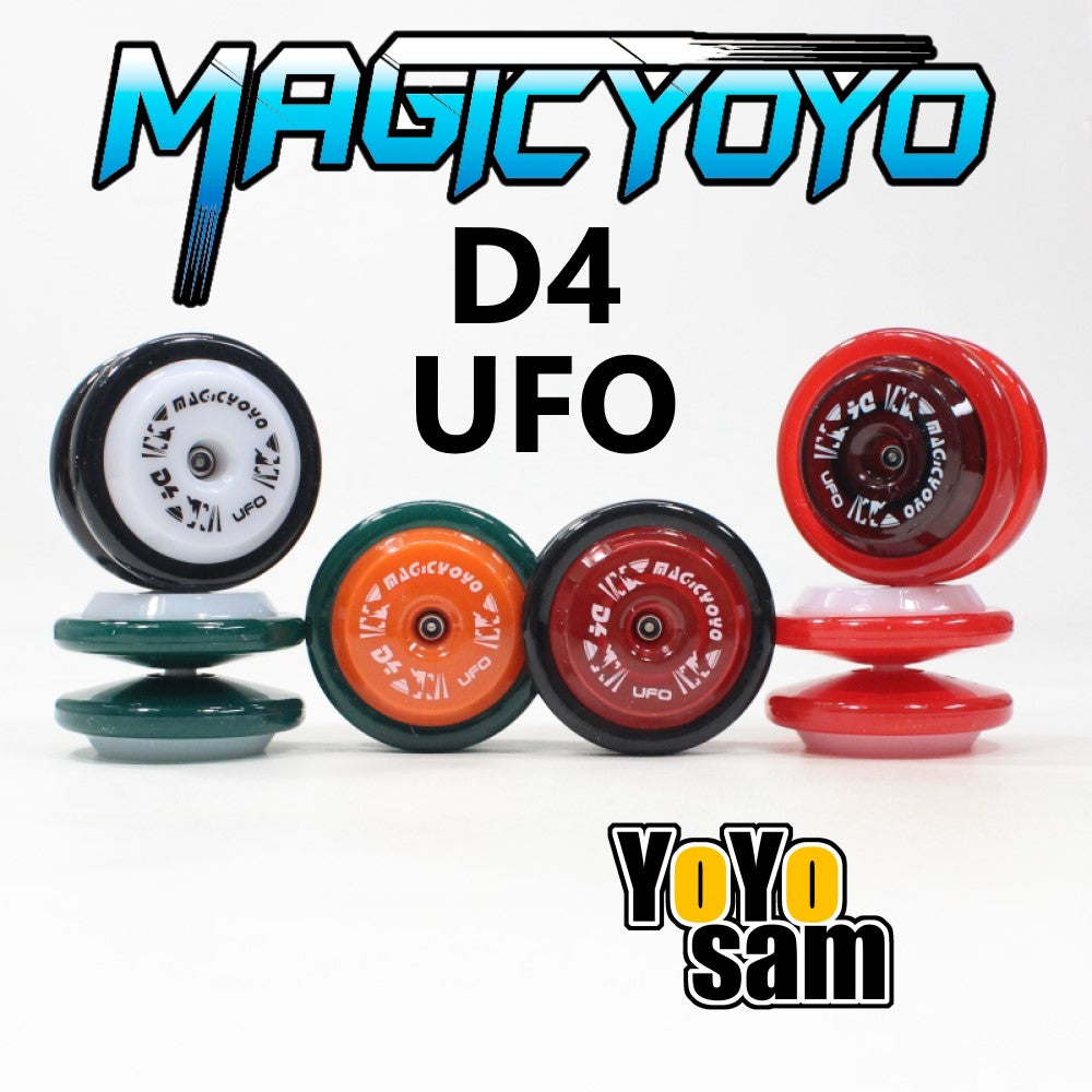 Flad Agent vinde MAGICYOYO D4 UFO Yo-Yo - Polycarbonate Responsive YoYo| YoYoSam