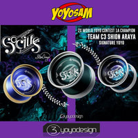 C3yoyodesign Socius Yo-Yo - Bi-Metal - Shion Araya Signature YoYo