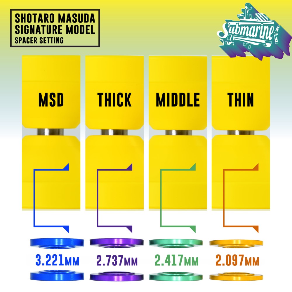 C3yoyodesign Submarine Yo-Yo - Off String YoYo - Shotaro Masuda Signature - YoYoSam