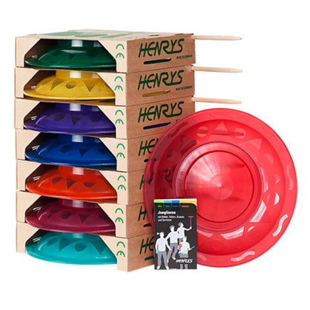 Henrys Juggling Plate Set - Spinning Plate with Hand Sticks - YoYoSam