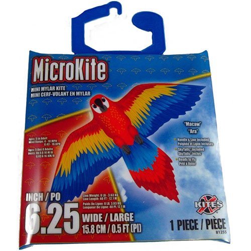 X-Kites Microkite Mini Mylar Kite Fighter Jet Flame 4.9