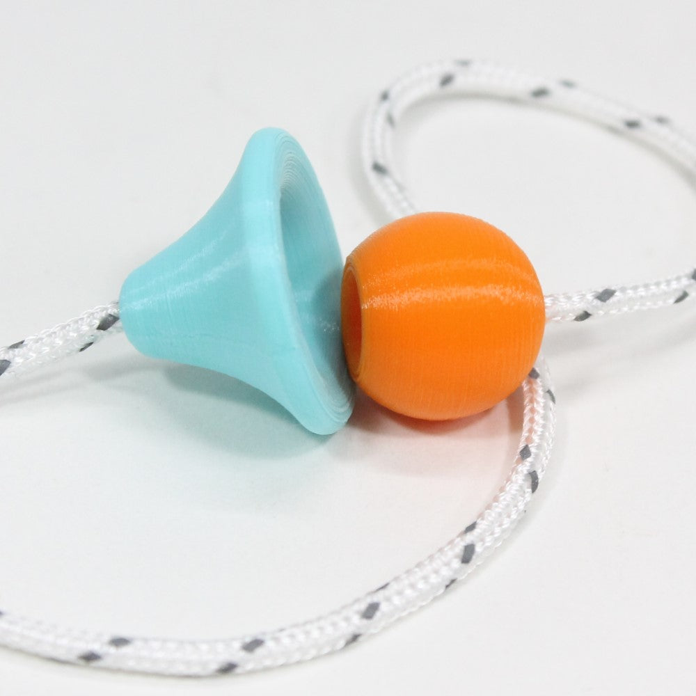 Lathed Back Design Quantum Colliders Singularity Begleri - Plastic Edition - Skill Toy — view 3