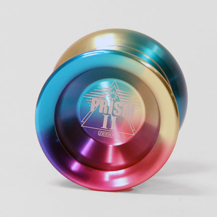 Zeekio Prism II, Rainbow Anodized Aluminum Yo-Yo - High Performance - YoYoSam
