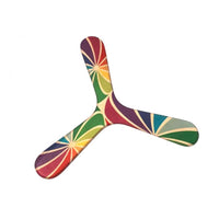 Wallaby Boomerang Three Wing Birch, Hand Crafted, Digitally Printed and Signed, Great for Beginners - YoYoSam