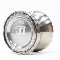 Duncan Freehand One Ti Yo-Yo - Aluminum Caps - Titanium YoYo