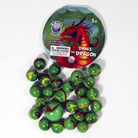 Mega Themed Marbles by Glasfirma - 24 Player Marbles (9/16'') - 1 Shooter (7/8'') - YoYoSam