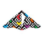 X-Kites DLX Delta Kite - 42" Kite - Tails, Handle & Line Included - YoYoSam