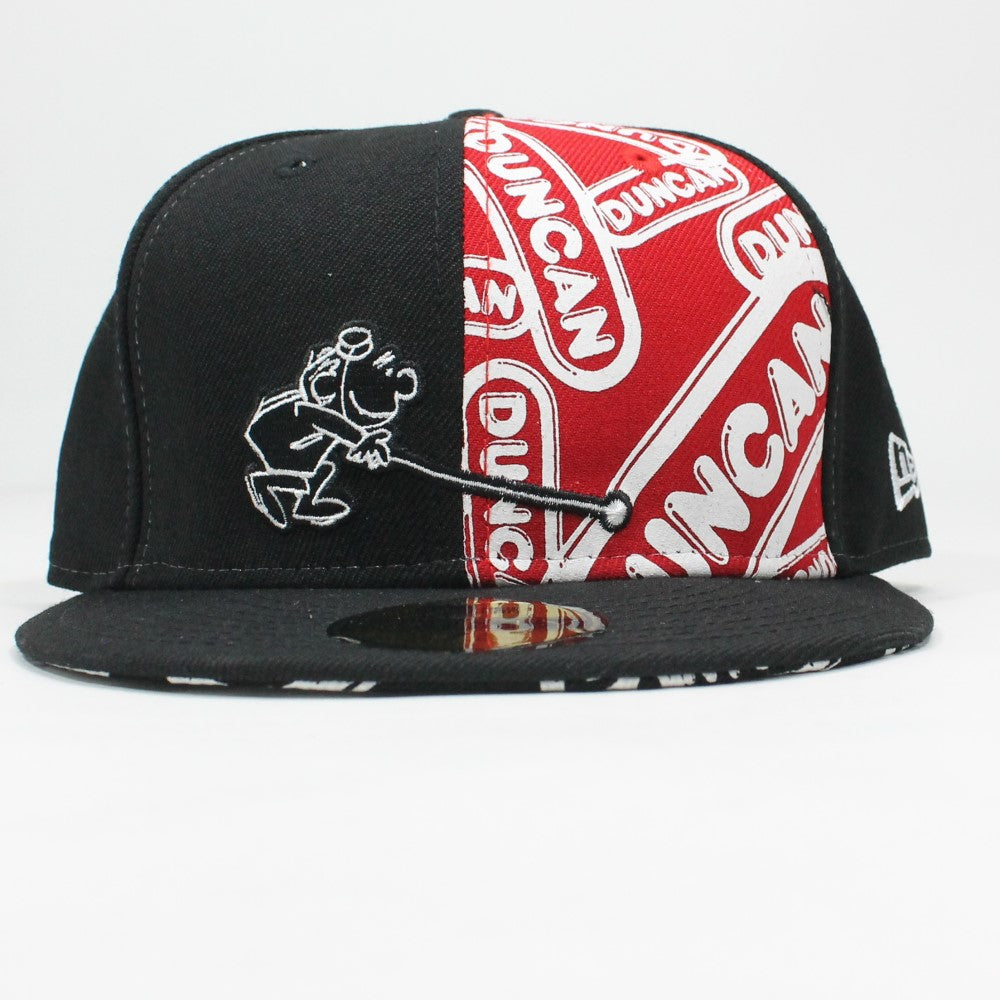 Duncan Yo-Yo Multicolor YoYo Man Logo Fitted Baseball Cap - New Era Hat - YoYoSam