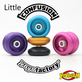 YoYoFactory Little Confusion Yo-Yo - Mini YoYo with Hubstacks