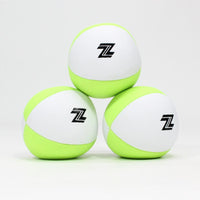 Zeekio Nova Juggling Ball Set - Stretch Bean Bag 4 Panel 120g Ball - Set of 3 Balls