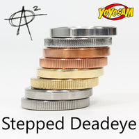 AroundSquare Regular Stepped Deadeye Contact Coin - Currency Manipulation, Worry Stone - YoYoSam