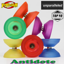 Unparalleled x TOP YO Antidote Yo-Yo - Polycarbonate YoYo - Great for Finger Spins! - YoYoSam