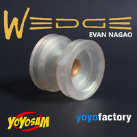 YoYoFactory Wedge Yo-Yo - Polycarbonate - Evan Nagao Signature