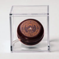 Replica Vintage Collectible Wooden Yo-Yos - Enclosed in Acrylic Display Box - YoYoSam