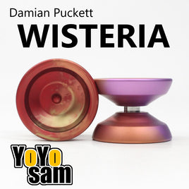 Damian Puckett Wisteria Yo-Yo -Mono-Metal - Aluminum Full Size YoYo