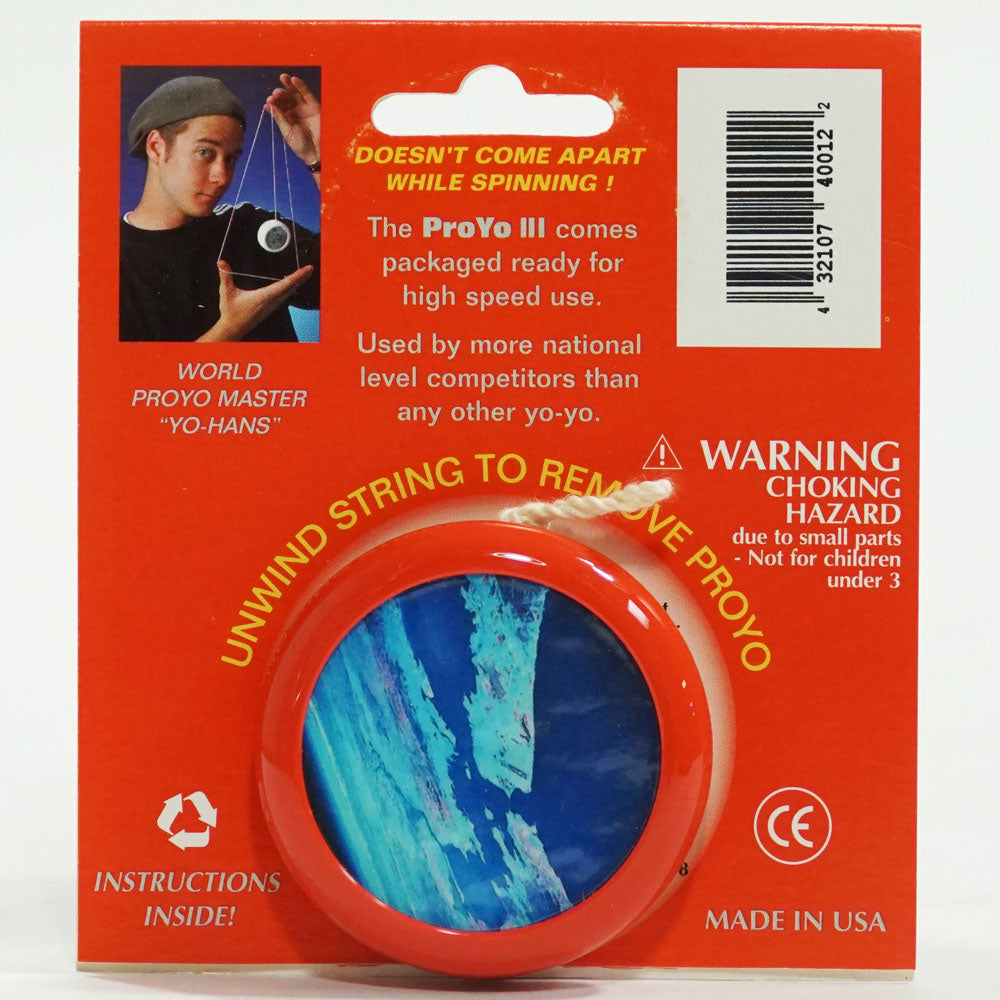 ProYo III Special Edition RARE YoYoSpin Earth and Solar System Pictures Numbered Custom Vintage Yo-Yo - YoYoSam