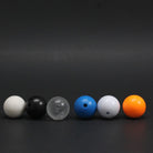 YoYoFactory Yo-Yo Counterweight Set - 6 Pack - 1 White Rubber and 5 POM Commando 5A YoYo Balls - YoYoSam