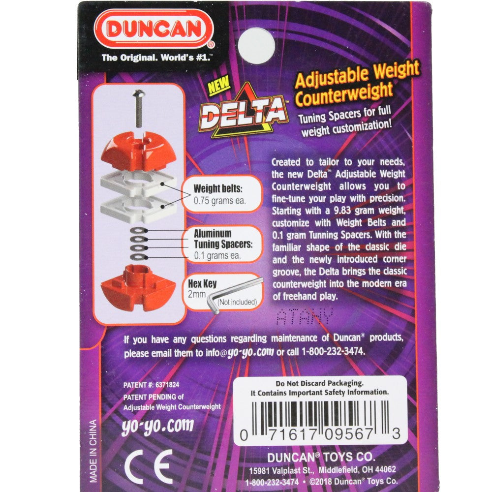 Duncan Delta Adjustable Weight Yo Yo Counterweight - YoYoSam